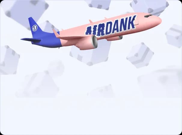 AIRDANK mail order airplane and packages